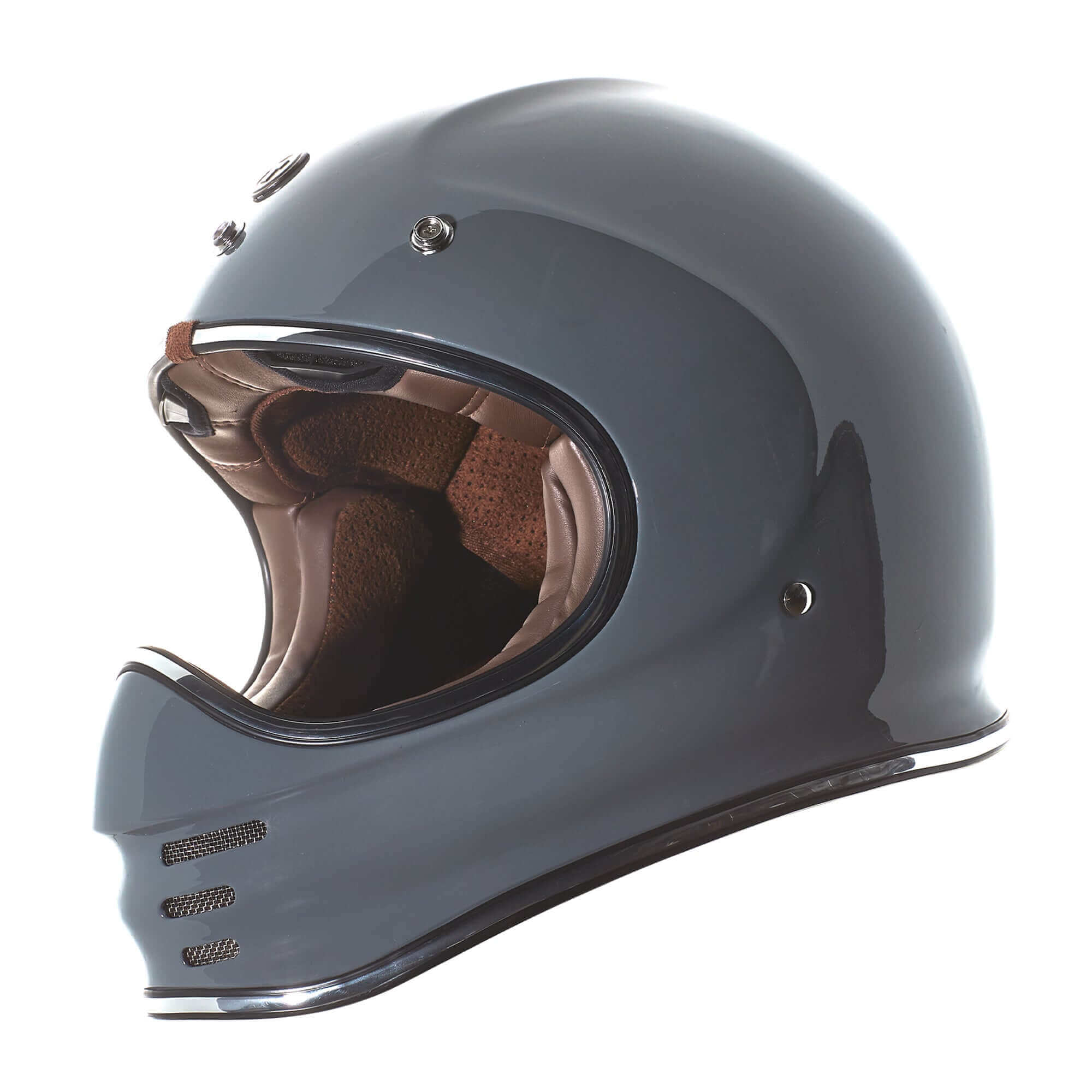 Torc T-3 Nardo Grey left side no visor