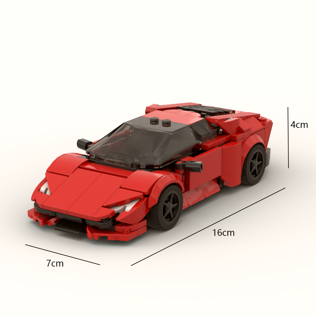 Lamborghini Huracán Masterpiece Series Brick Model – LuxeBrick