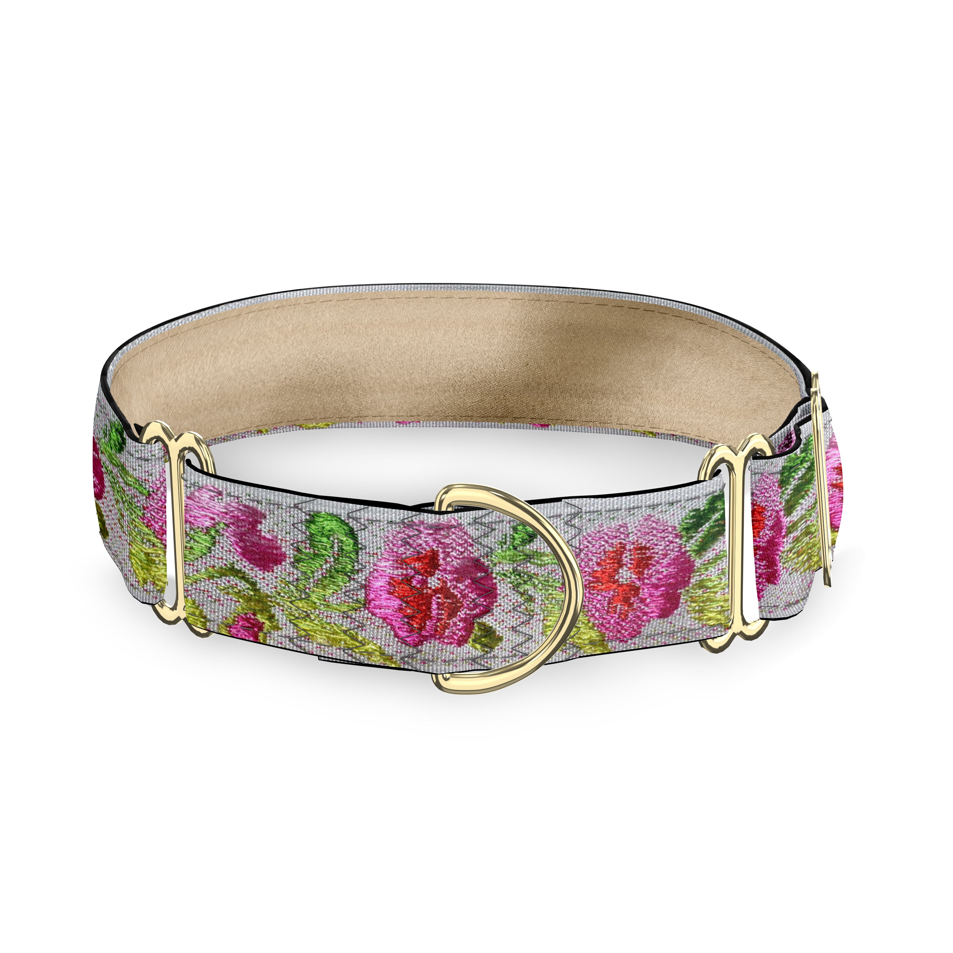 pink st louis blues dog collar