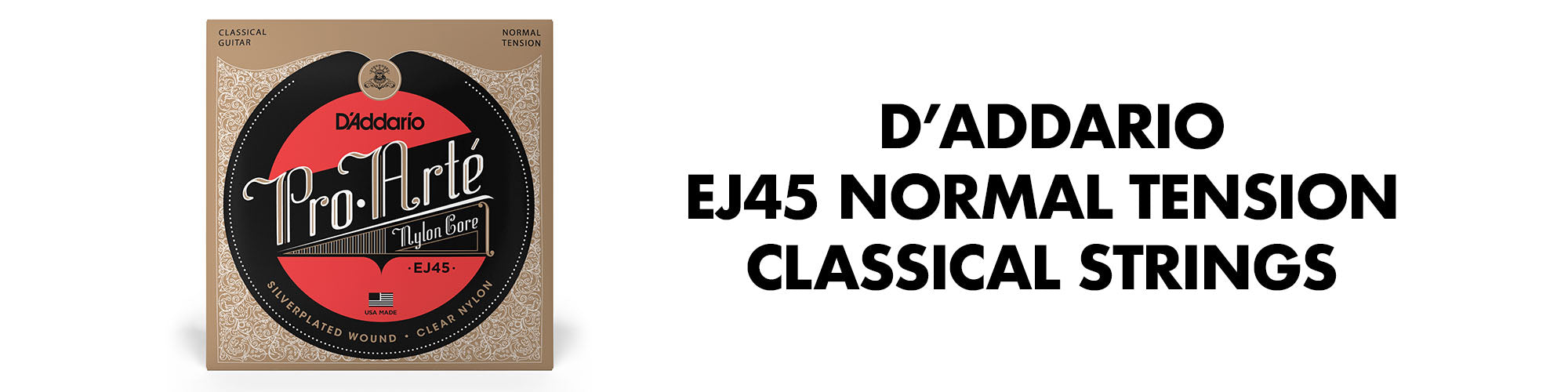 D'Addario EJ45 Pro Arte Classical Normal Tension Guitar Strings