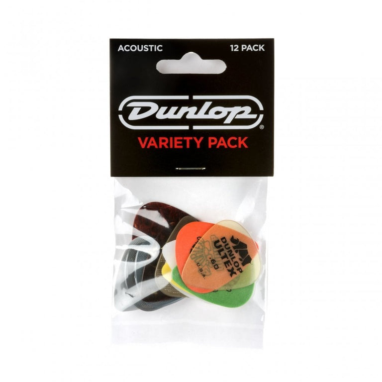 Guitar Pick Pack Dunlop Tortex 12 Pack