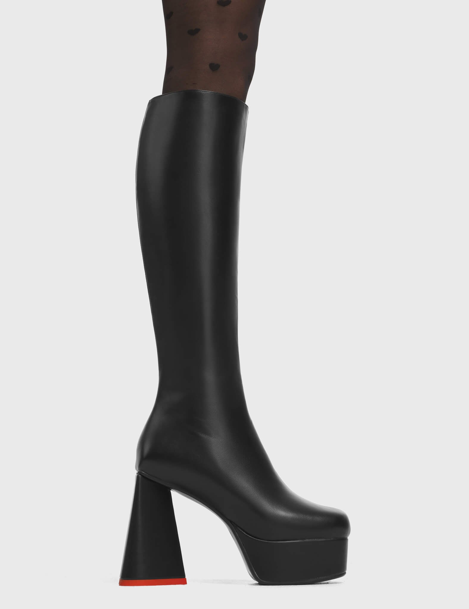 Sweet Talker Platform Knee High Boots - LAMODA product image