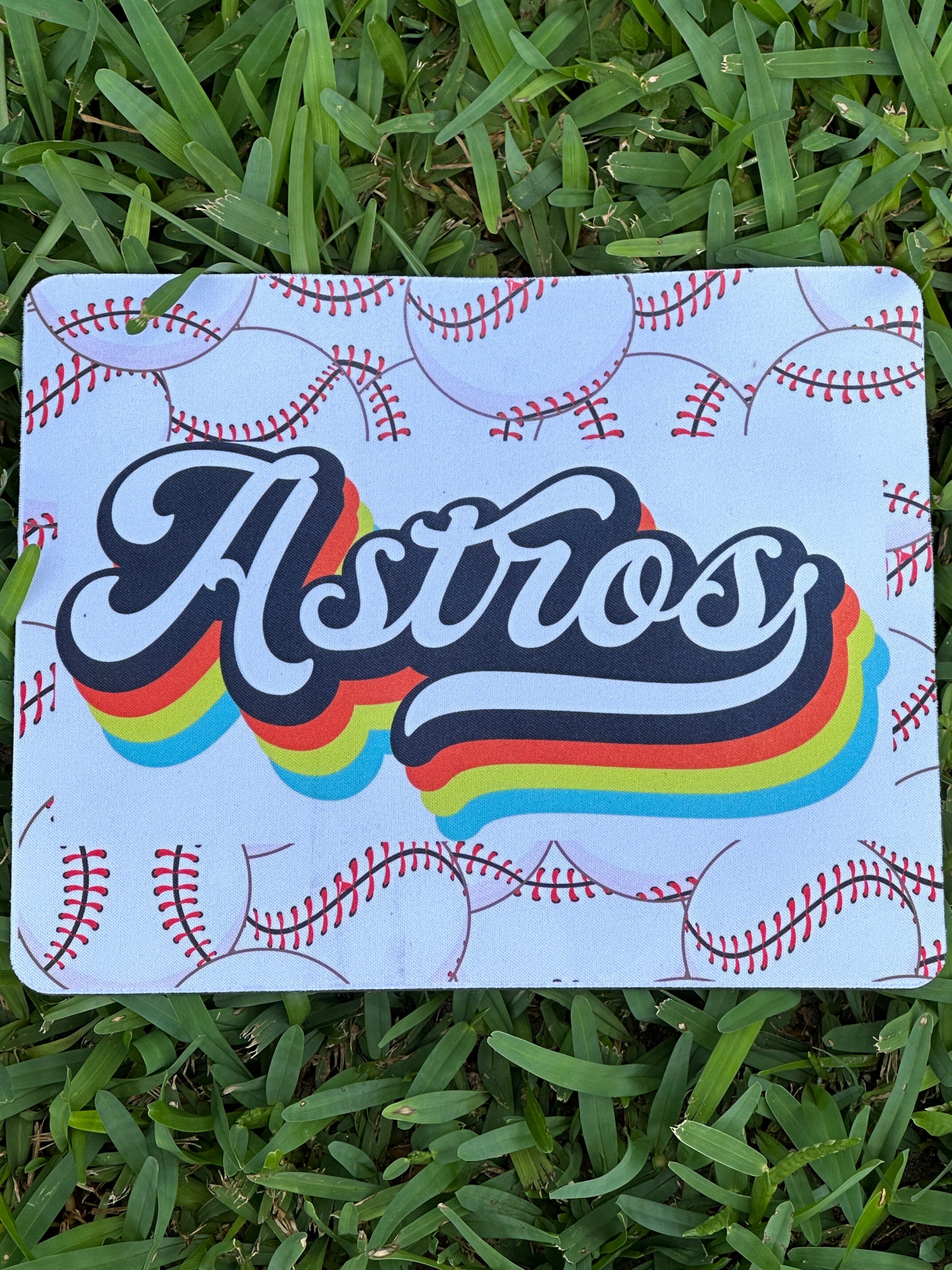 Baseball Mouse pad Retro