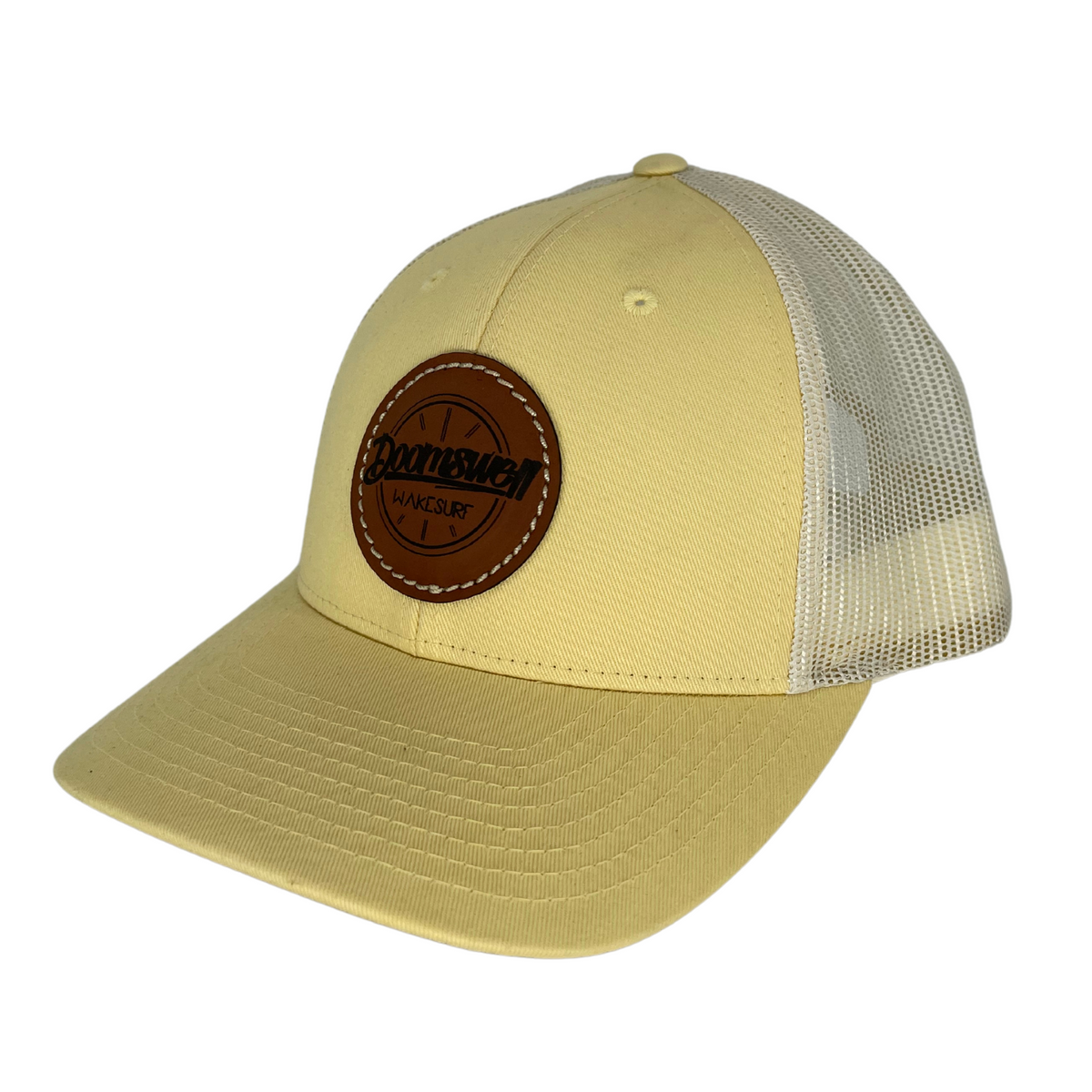 Doomswell Curved Bill Hat- Yellow – Doomswell Wakesurf Co