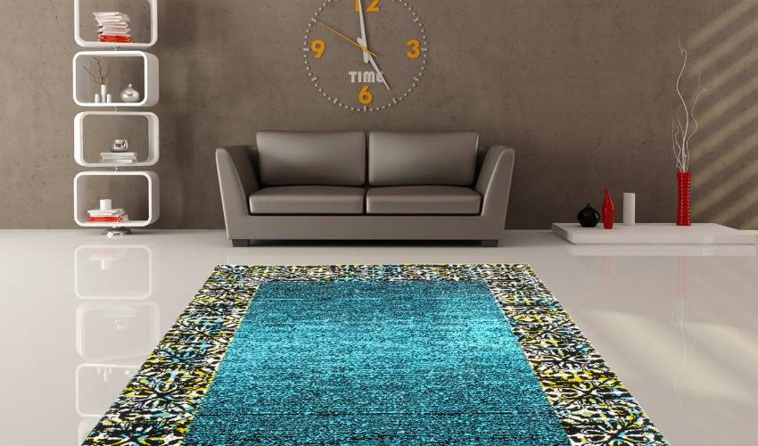 Add A Multi-Colored Rug For A Focal Point