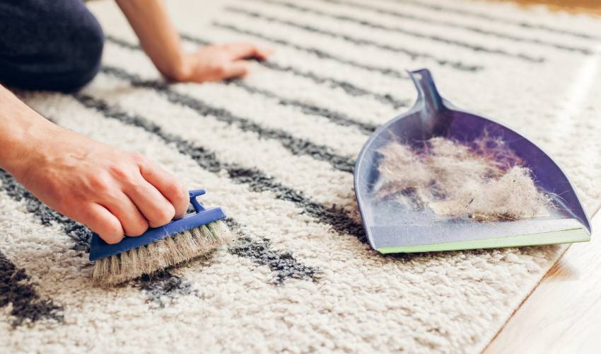 Brush Your Rugs to Keep it Fluffy