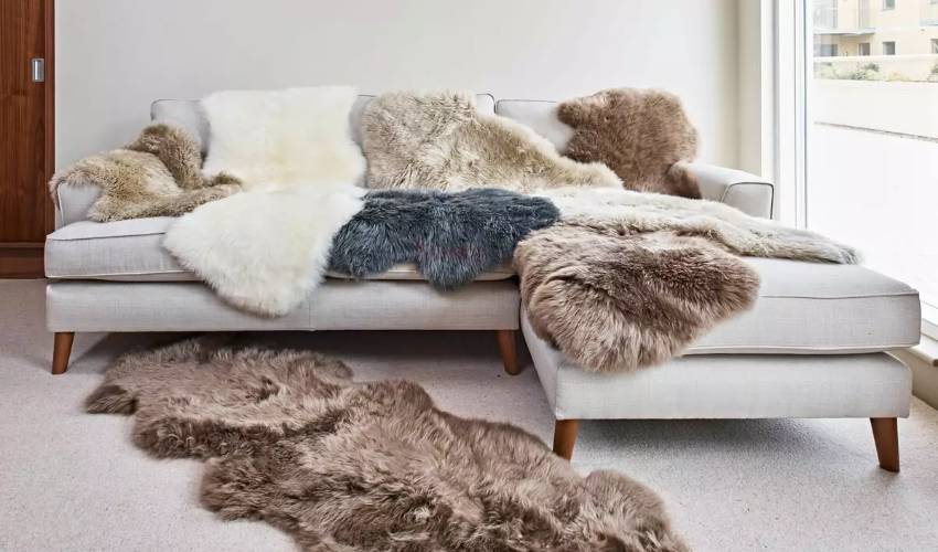 Dry Your Sheepskin Rugs in a Cool Room