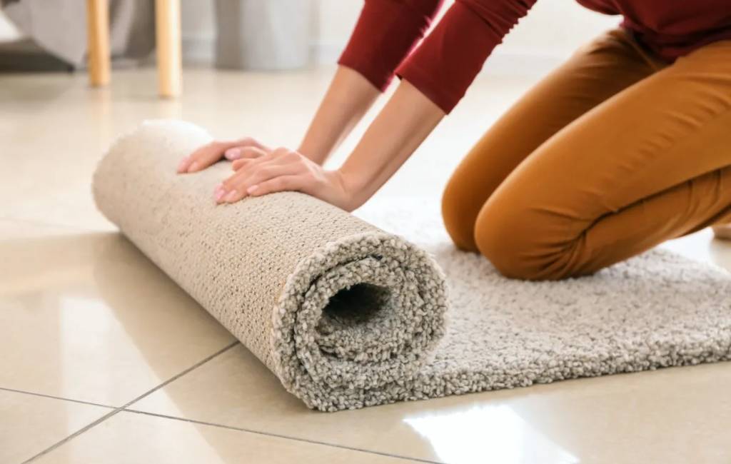 How to Unroll a Rolled-up Area Rug