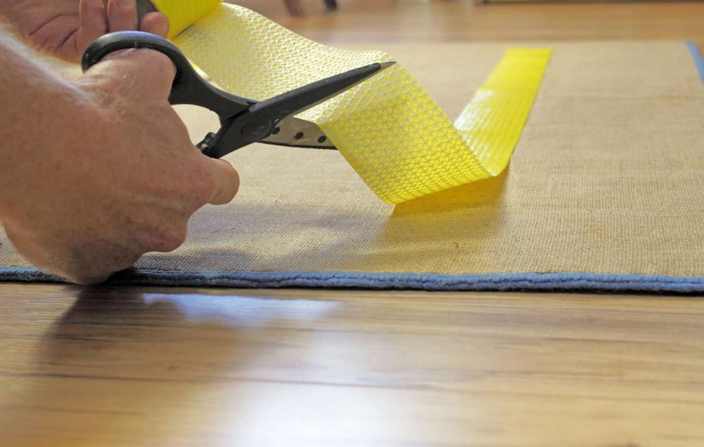 Installing Rug Grippers