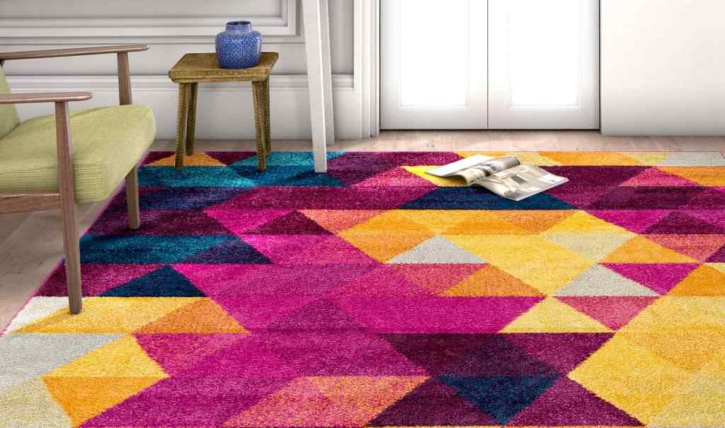 Patterned Rugs For Splash Of Colors