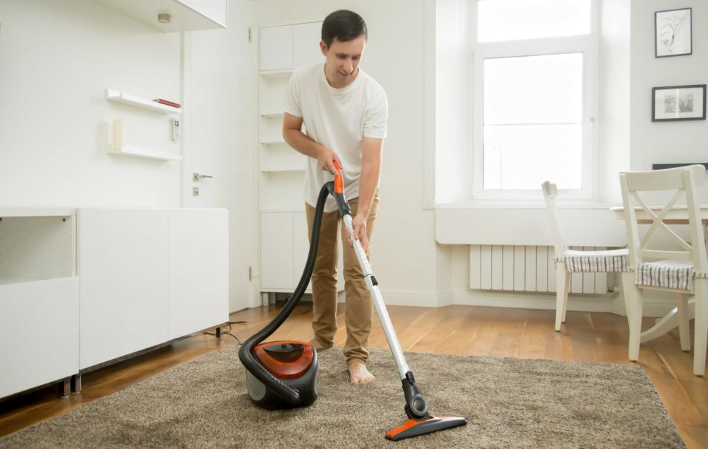 Vacuum Clean For Dust And Dirt Removal