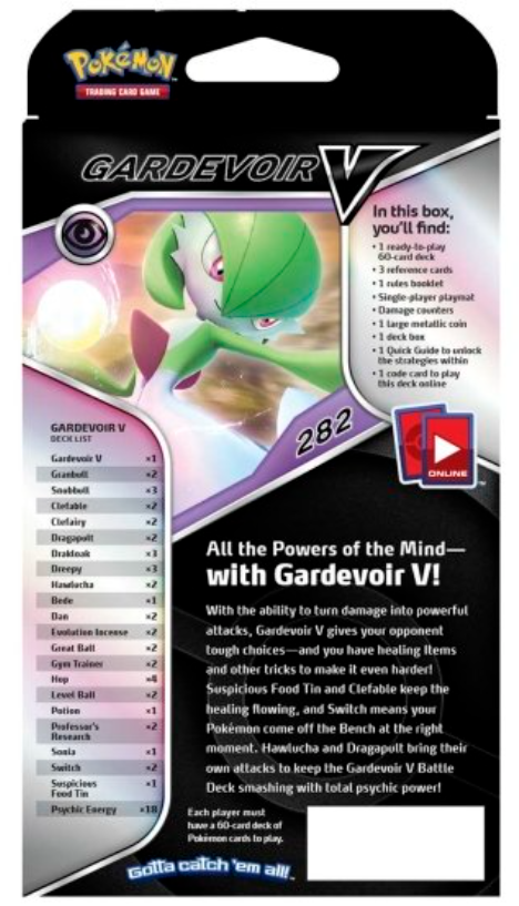 V Battle Deck - Victini vs. Gardevoir – theboothcollectibles