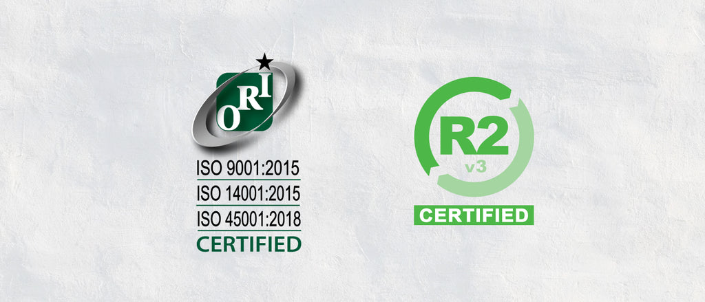 ISO and R2 Rugged Books Certification