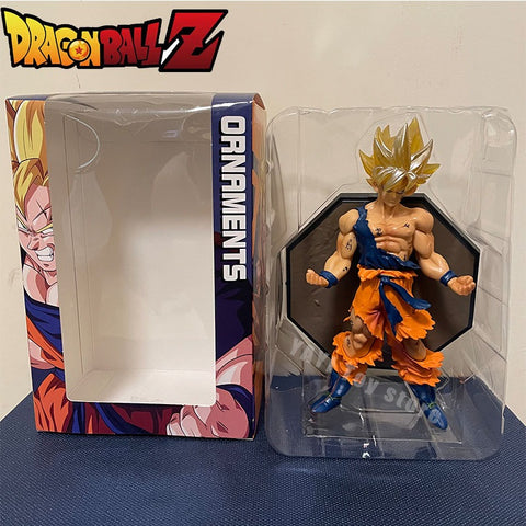 Boneco Action Figure Miniatura Goku SSJ Super Sayajin 1