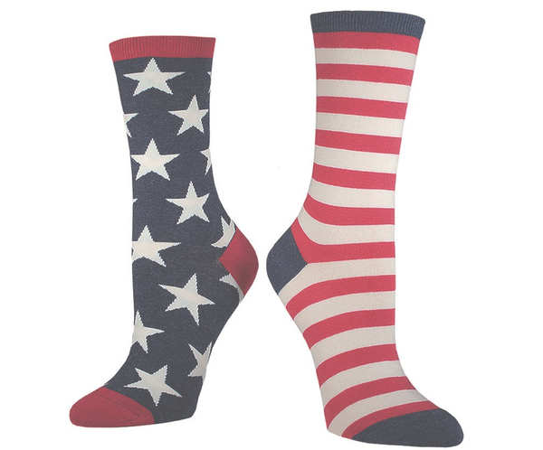 Vintage Inspired American Flag Socks | TheBeardedBee