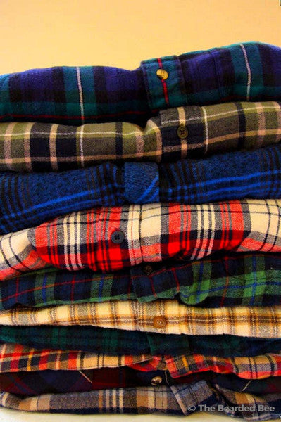 Mystery Vintage Flannel Shirt | TheBeardedBee