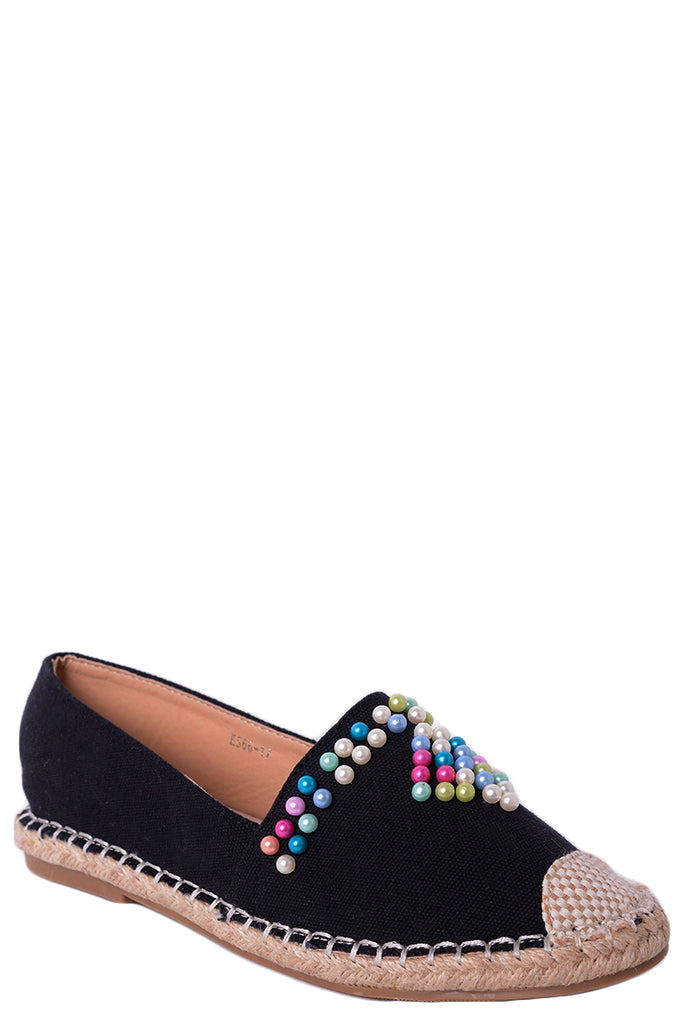 beaded espadrilles