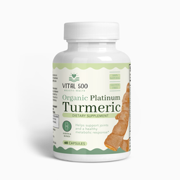 Organic platinum turmeric-Vital 500- anti-inflammatory