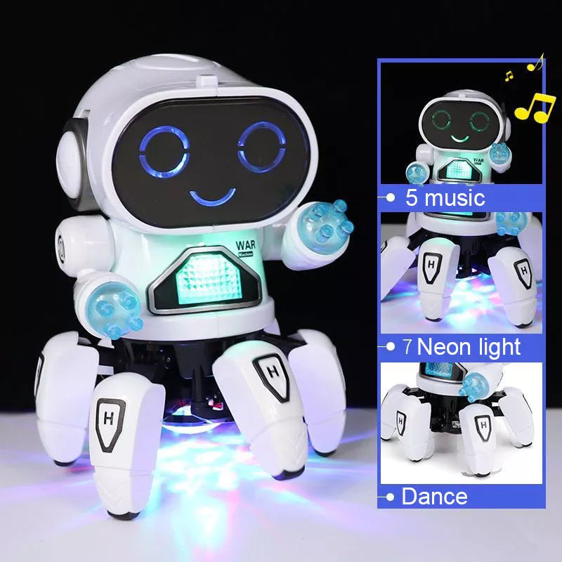 Kids Robots Music LED Octopus Robot