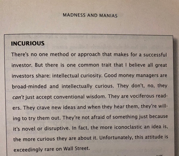 good money managers are intellectually curious readers