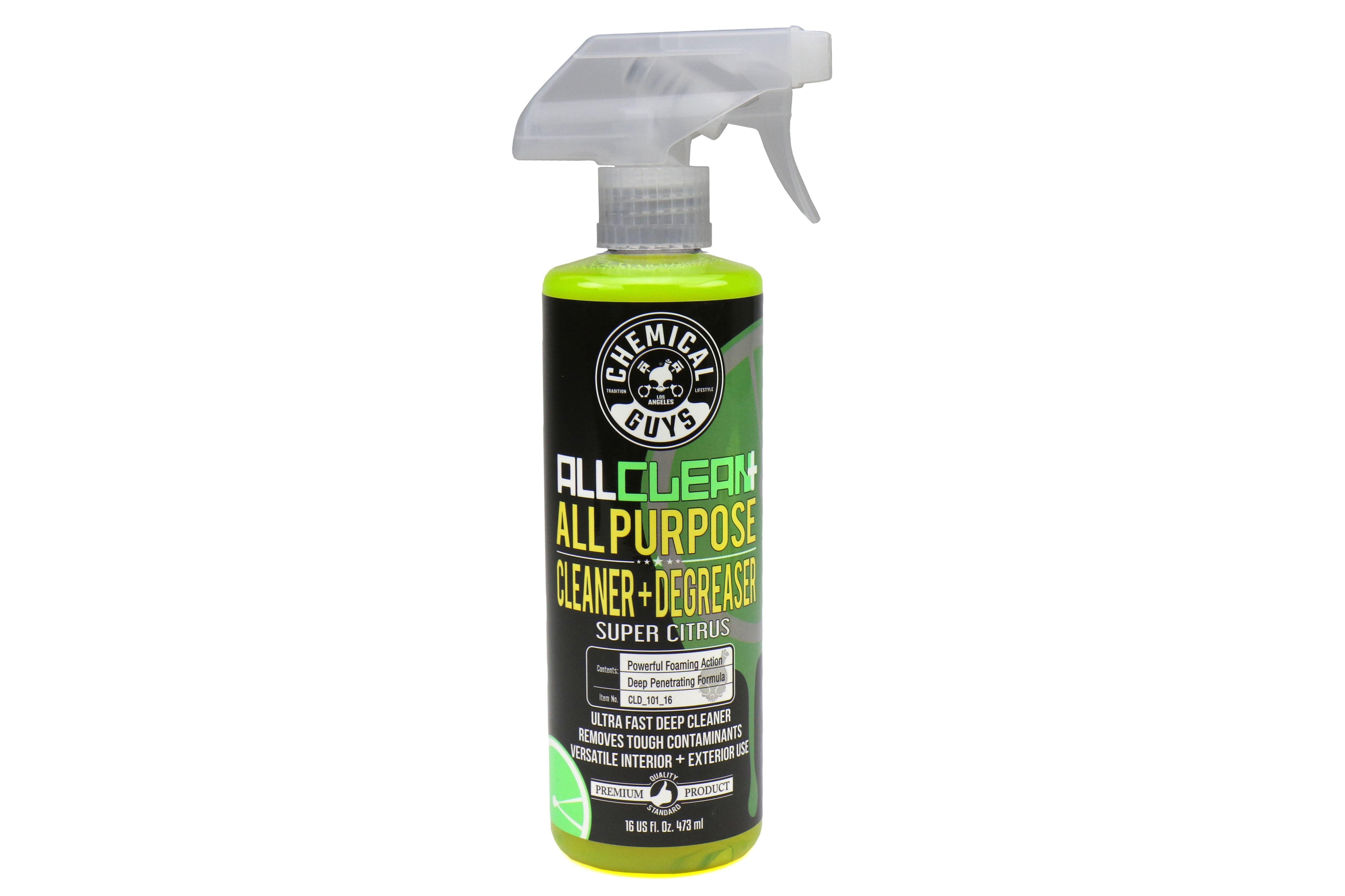 The Cleaner Interior and Exterior All Purpose Cleaner for Cars | Citrus Formula to Eliminates Dirt, Oil, Grease, and Grime 16oz