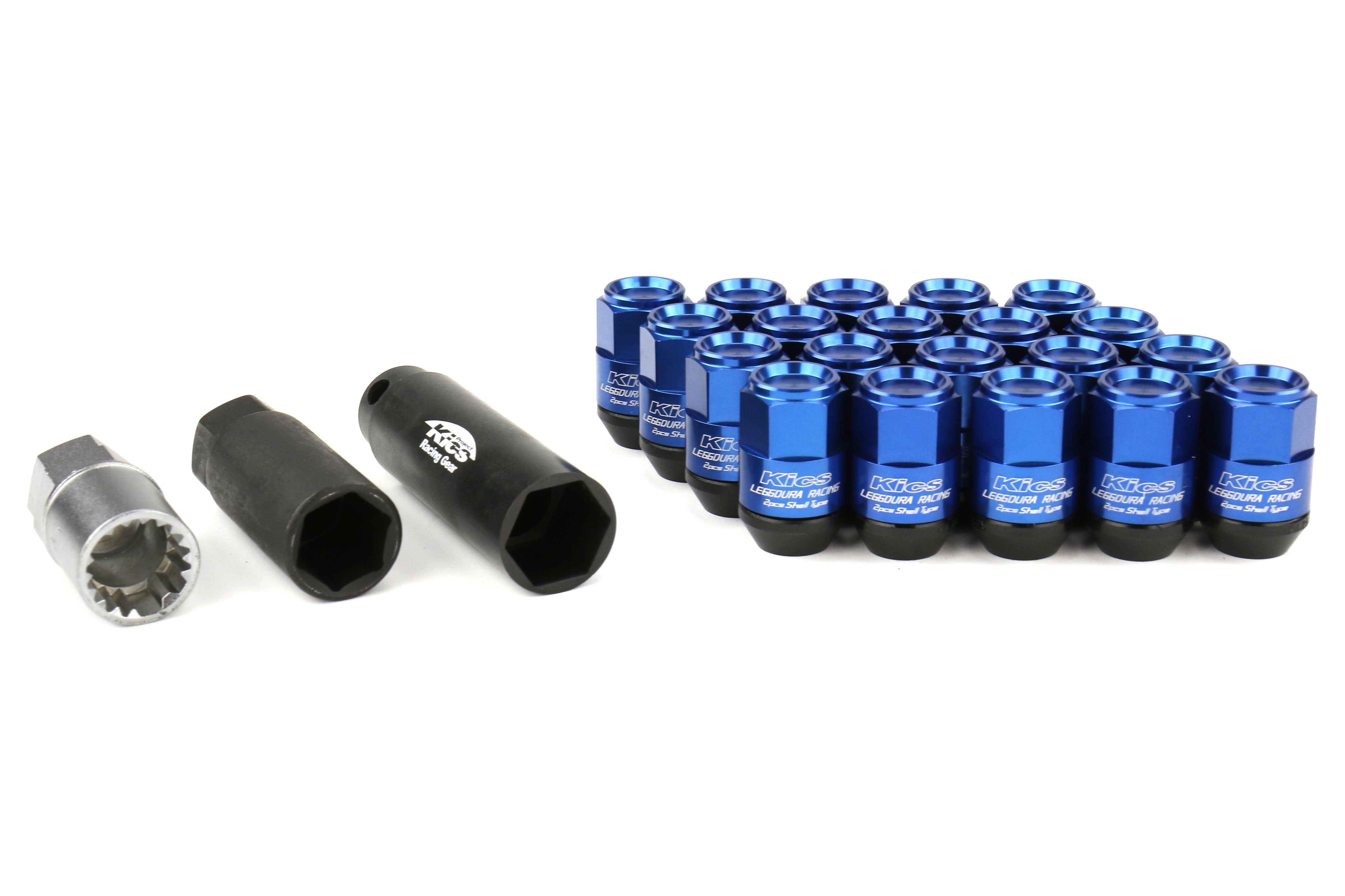 Project Kics Leggdura Racing Shell Type Lug Nut 35mm (Closed-End) -  Universal
