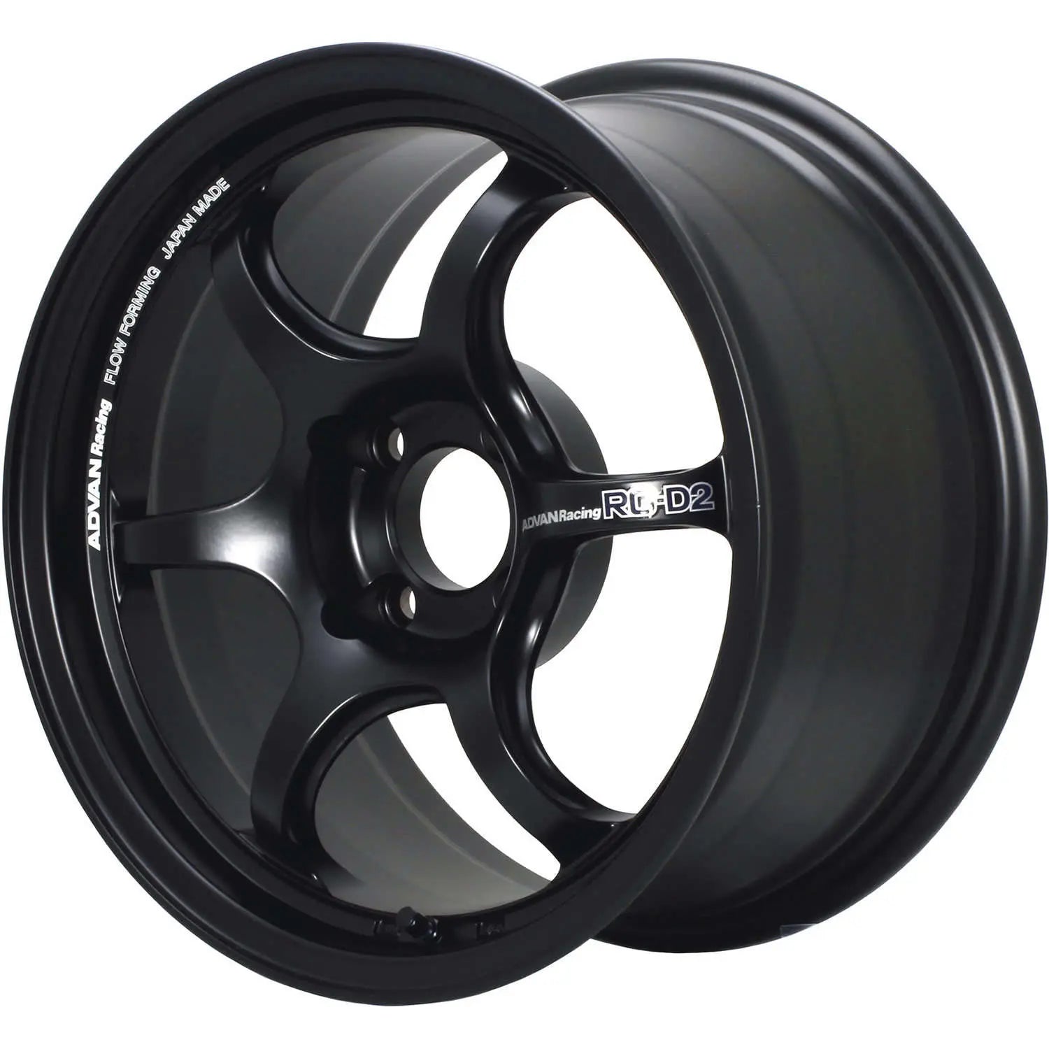 Advan RG-D2 Semi Gloss Black 18x9.5 +40 5x100 (Single Wheel) - 2013-2024  Subaru BRZ / Scion FR-S / Toyota GR86 / 2014-2018 Subaru Forester