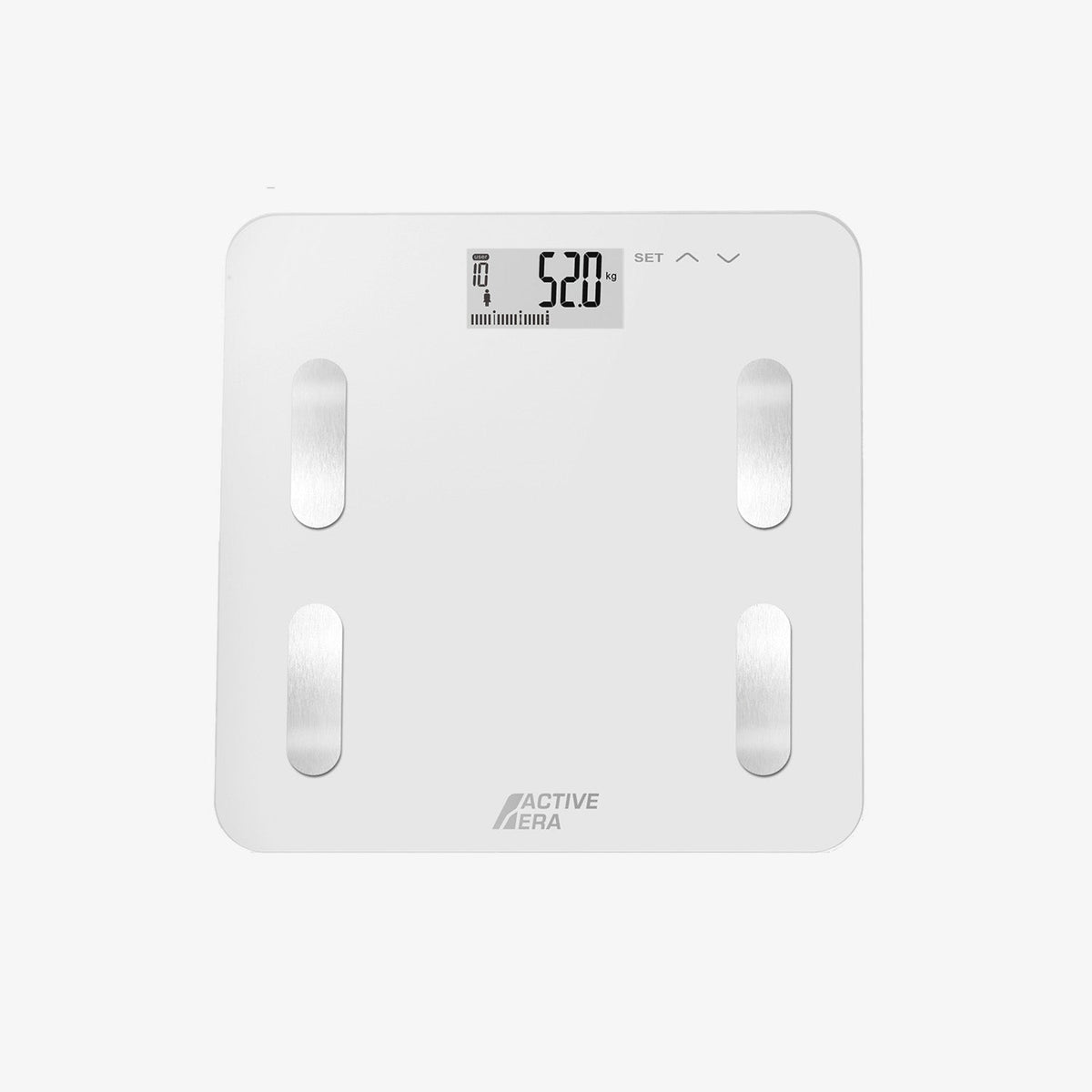 Active Era Digital Body Weight Scale - Ultra Slim High Precision Bathroom  Scale with Tempered Glass, Step-on Technology and Backlit Display - Body