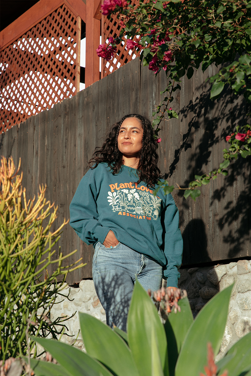 plants champion sweatshirt