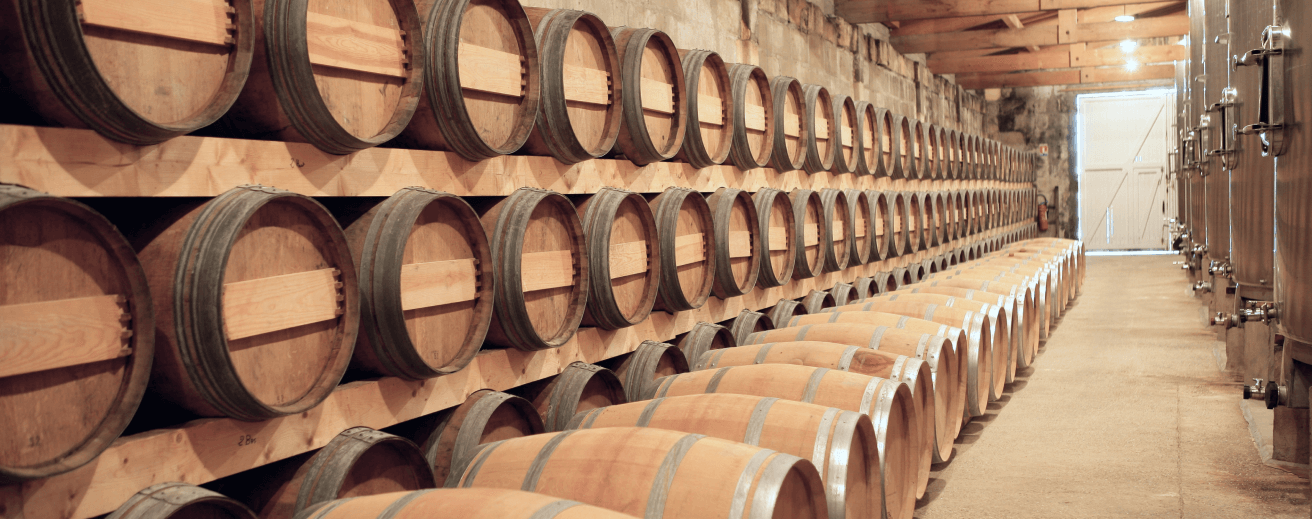 Wine barrels