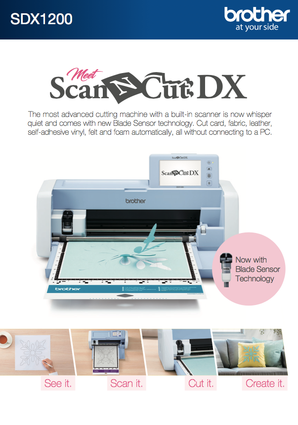 Brother ScanNCut SDX1200 Brochure