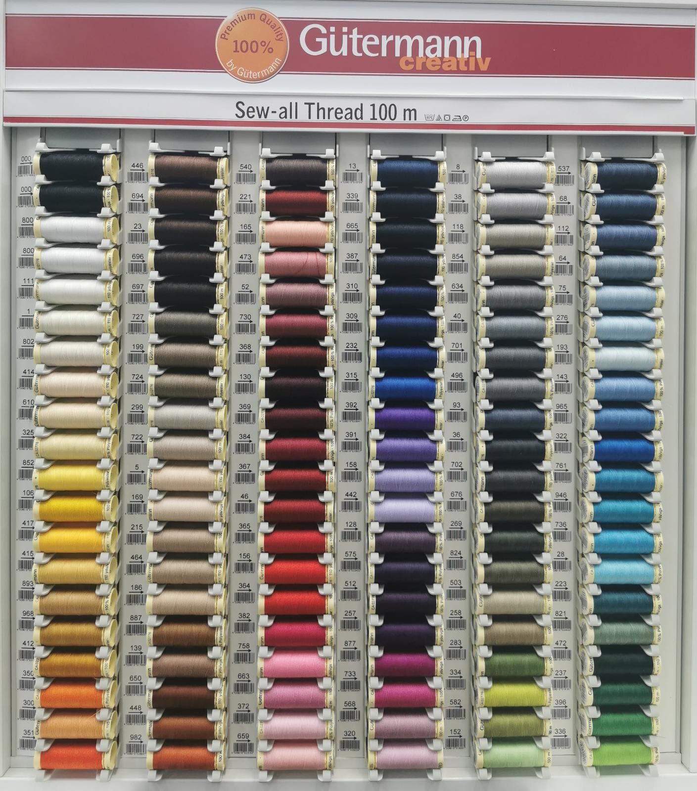 Gutermann Creativ Premium Quality 100% Sew - All Sewing Threads  at www.Sewing.sg