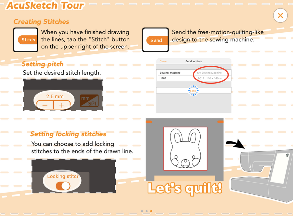 Janome AcuSketch-APP Presentation www.Sewing.sg