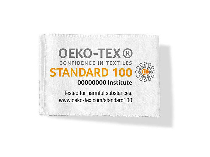 OEKO TEX STANDARD 100 Label FABRICS