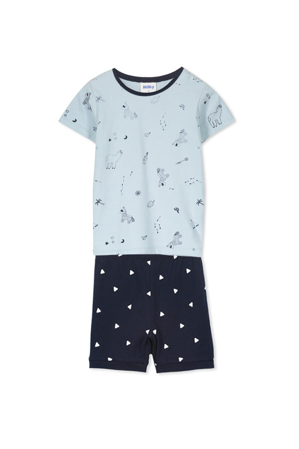 Milky summer baby boy fashion PJ