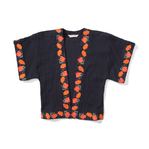 Missie Munster - Anya Kimono - Black summer top girls fashion