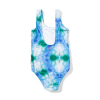 Missie Munster - Coral Sea One Piece - Blue Green Dye summer girls swimwear fashion