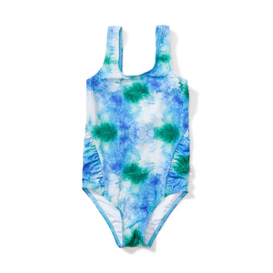 Missie Munster - Coral Sea One Piece - Blue Green Dye summer girls swimwear fashion