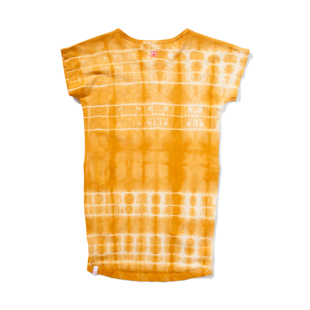 Missie Munster - Hippy Dye Dress - Mustard Tye Dye summer girls fashion