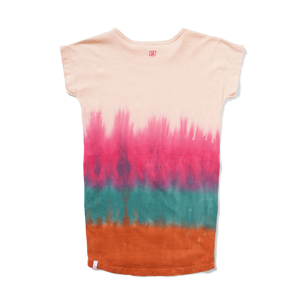 Missie Munster - Hippy Shake Dress - Blush Tye Dye girls summer fashion