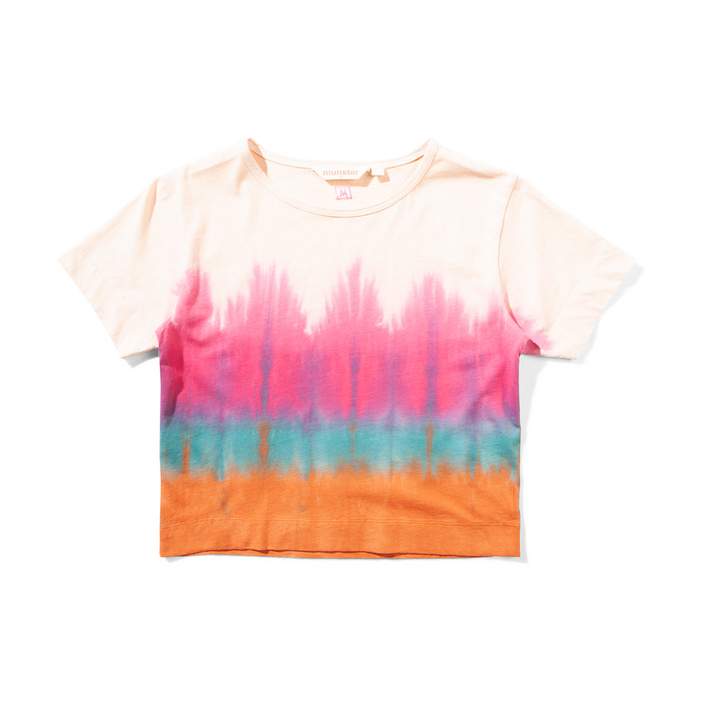 Missie Munster - Rasta Tee - Blush Tye Dye girls summer fashion