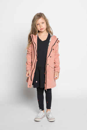 Missie Munster - Tracks Jacket - Washed Pink girls fashion kids