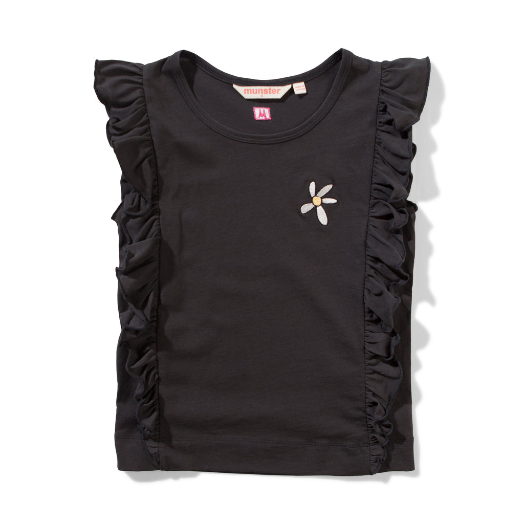 Missie Munster - Vance Tee - Soft Black girls summer fashion