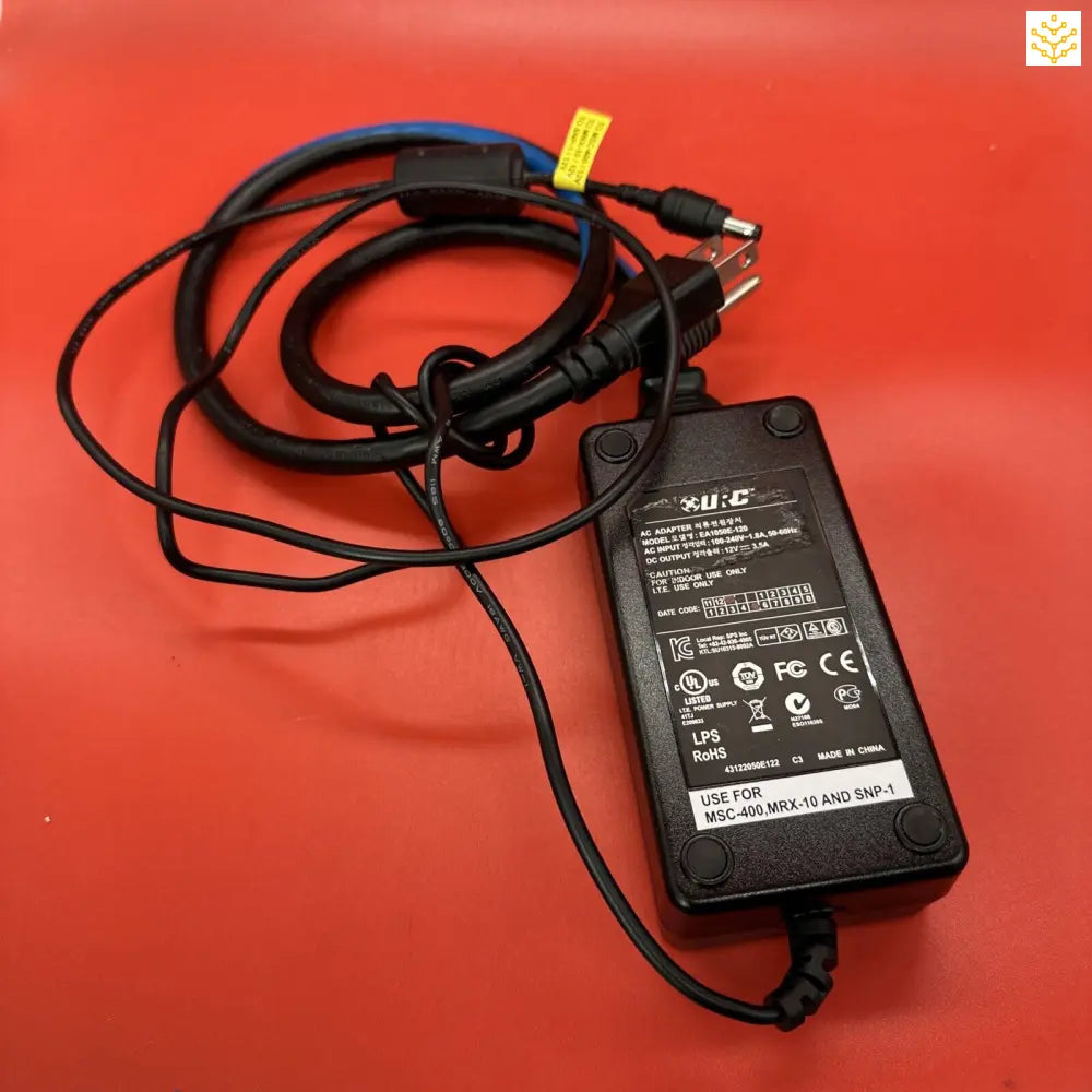 URC AC/DC Adapter EA1050E-120 for MRX-10 MSC-400