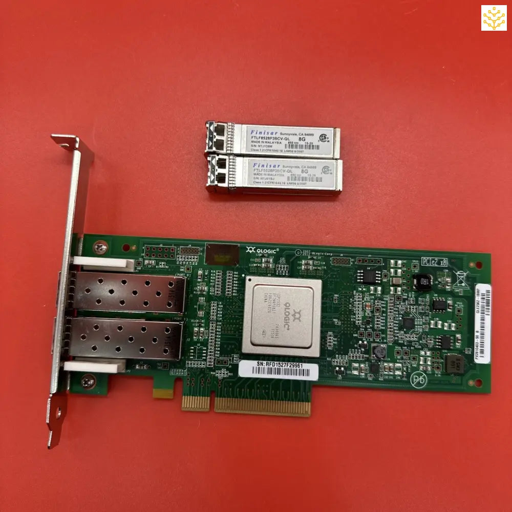IBM EN0G 00WT110 00WT111 QLE2562-IBMP 8Gb FC FH HBA SFP+ Included As Pictured