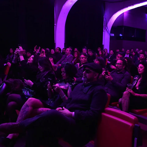 Esteban Bustos exposición de arte una sombra austral Santiago Horror Film Festival