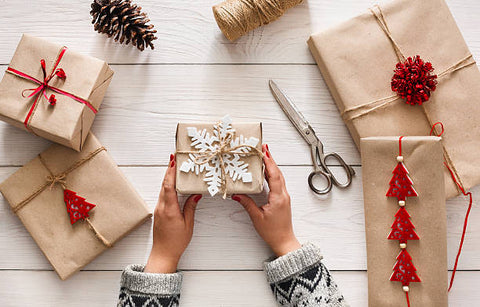 Easy to get started for gift wrapping