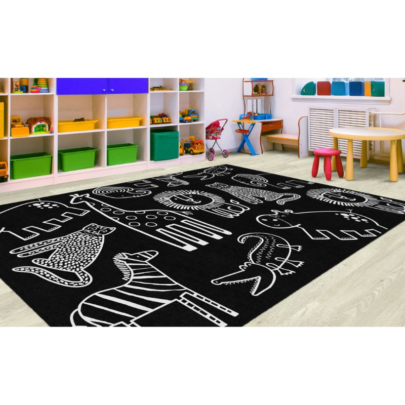 simply safari rug