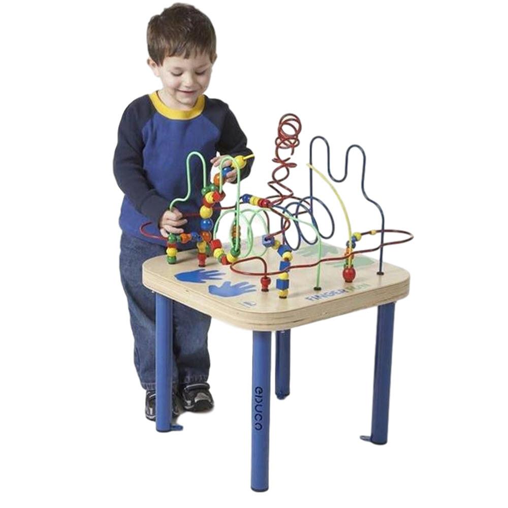 childrens wooden activity table