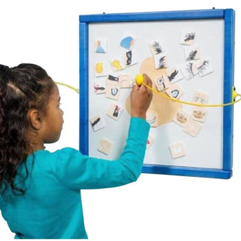 heat sensitive wall toy